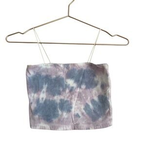 Bungee Tie-Dye Cami in Purple and Blue size XS Aeropostale seriously soft line